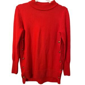 Tuckernuck‎ Bexley Wool Crewneck Sailor Sweater Size M Poppy Red